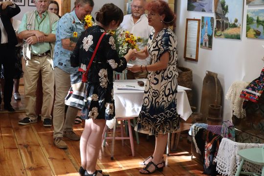 Gm. Dorohusk. Wyjątkowy wernisaż VIII Pleneru Rzeźbiarsko-Malarskiego [GALERIA ZDJĘĆ]