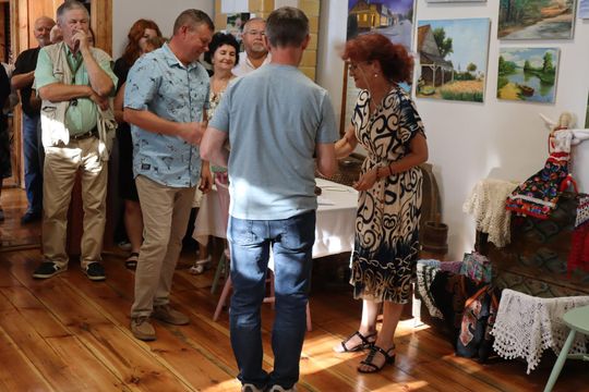Gm. Dorohusk. Wyjątkowy wernisaż VIII Pleneru Rzeźbiarsko-Malarskiego [GALERIA ZDJĘĆ]