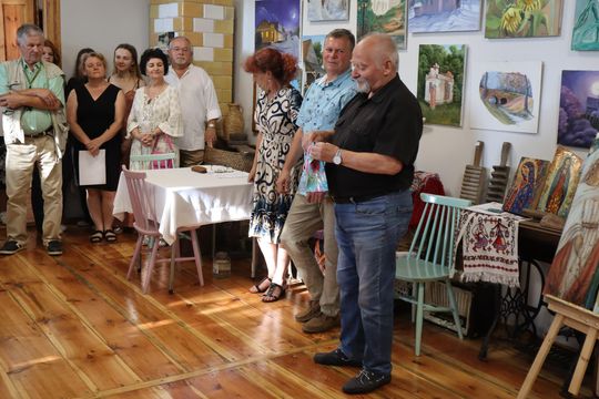 Gm. Dorohusk. Wyjątkowy wernisaż VIII Pleneru Rzeźbiarsko-Malarskiego [GALERIA ZDJĘĆ]