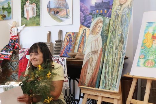 Gm. Dorohusk. Wyjątkowy wernisaż VIII Pleneru Rzeźbiarsko-Malarskiego [GALERIA ZDJĘĆ]