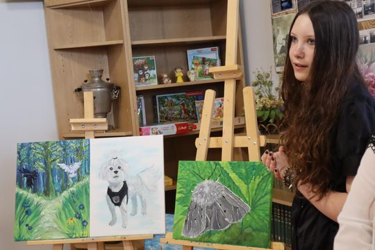 Gm. Dorohusk. Wyjątkowy wernisaż VIII Pleneru Rzeźbiarsko-Malarskiego [GALERIA ZDJĘĆ]