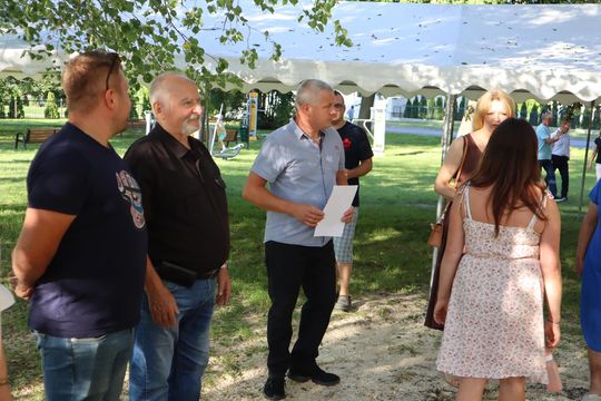 Gm. Dorohusk. Wyjątkowy wernisaż VIII Pleneru Rzeźbiarsko-Malarskiego [GALERIA ZDJĘĆ]