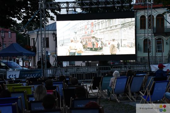 Kino Letnie w Krasnymstawie. Wieczór z filmami o Powstaniu Warszawskim [GALERIA ZDJĘĆ]