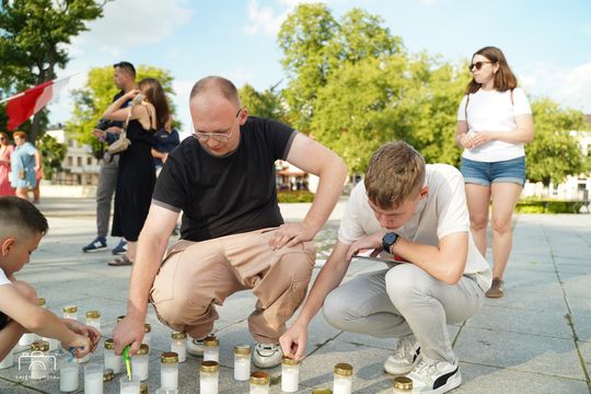 Kino Letnie w Krasnymstawie. Wieczór z filmami o Powstaniu Warszawskim [GALERIA ZDJĘĆ]