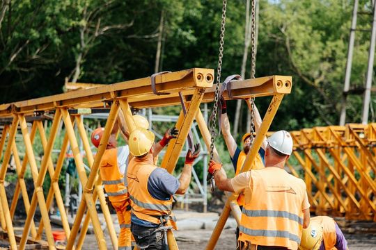 Krasnostawski most nabiera kształtów [GALERIA ZDJĘĆ] 