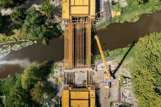 Krasnostawski most nabiera kształtów [GALERIA ZDJĘĆ] 