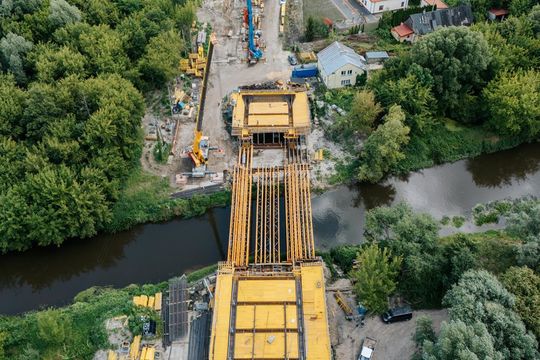 Krasnostawski most nabiera kształtów [GALERIA ZDJĘĆ] 