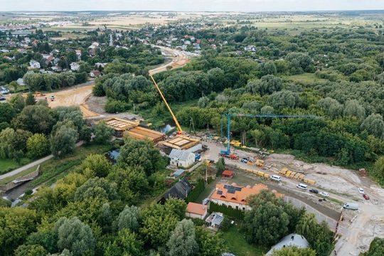 Krasnostawski most nabiera kształtów [GALERIA ZDJĘĆ] 