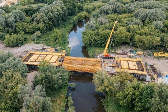 Krasnostawski most nabiera kształtów [GALERIA ZDJĘĆ] 