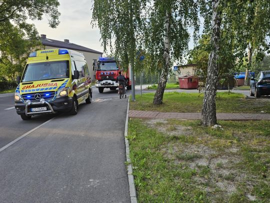 Chełm. Pożar mieszkania na Wiercieńskiego! [ZDJĘCIA]