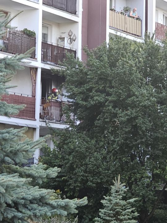 Chełm. Pożar mieszkania na Wiercieńskiego! [ZDJĘCIA]