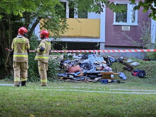 Chełm. Pożar mieszkania na Wiercieńskiego! [ZDJĘCIA]