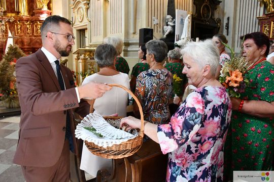 Dożynki parafialne w kościele św. Franciszka Ksawerego w Krasnymstawie [GALERIA ZDJĘĆ]