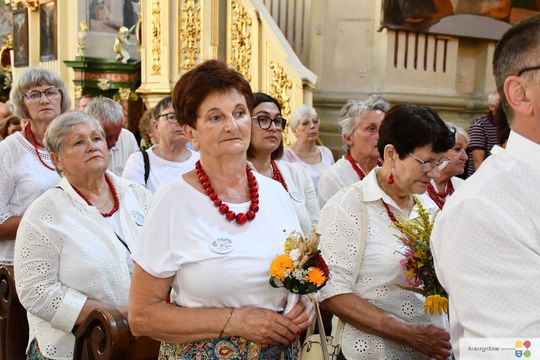 Dożynki parafialne w kościele św. Franciszka Ksawerego w Krasnymstawie [GALERIA ZDJĘĆ]
