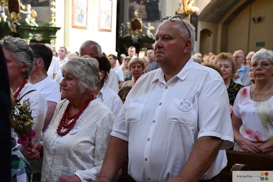 Dożynki parafialne w kościele św. Franciszka Ksawerego w Krasnymstawie [GALERIA ZDJĘĆ]