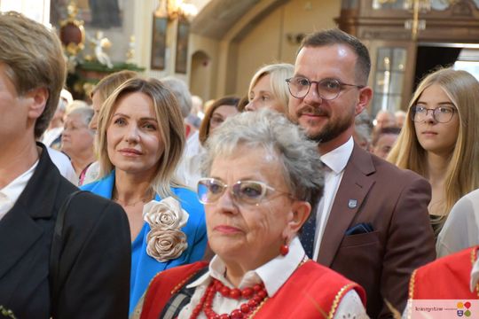Dożynki parafialne w kościele św. Franciszka Ksawerego w Krasnymstawie [GALERIA ZDJĘĆ]
