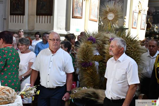 Dożynki parafialne w kościele św. Franciszka Ksawerego w Krasnymstawie [GALERIA ZDJĘĆ]