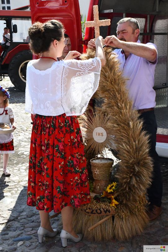 Dożynki parafialne w kościele św. Franciszka Ksawerego w Krasnymstawie [GALERIA ZDJĘĆ]