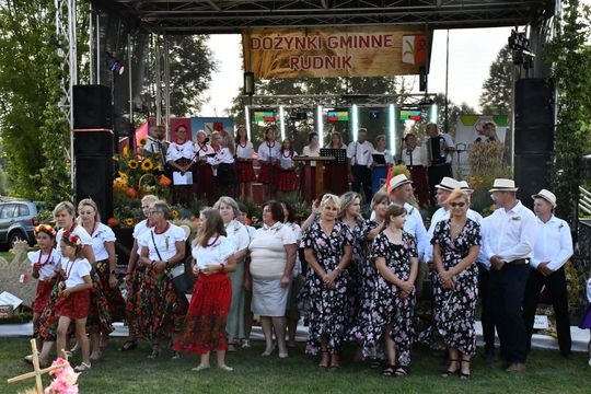 Dożynki gminne w Rudniku 2025
