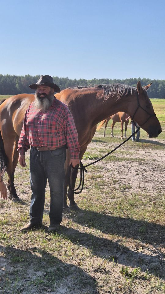 Przepęd koni z Chutoru Kozaka przez cztery gminy [GALERIA ZDJĘĆ]