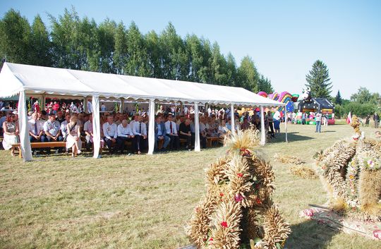 Gmina Krasnystaw. Udane Dożynki Trzech Wsi - Święto Plonów [GALERIA ZDJĘĆ]