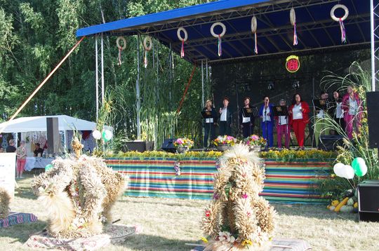 Gmina Krasnystaw. Udane Dożynki Trzech Wsi - Święto Plonów [GALERIA ZDJĘĆ]