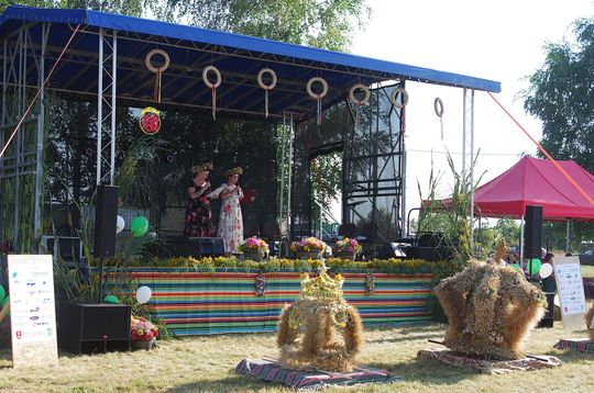 Gmina Krasnystaw. Udane Dożynki Trzech Wsi - Święto Plonów [GALERIA ZDJĘĆ]