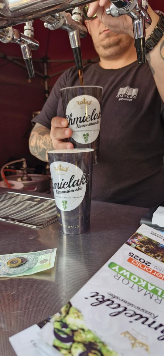 Chmielaki Krasnostawskie 2025 - dni pełne muzyki, piwa, tradycji i dobrej zabawy cz. II [GALERIA ZDJĘĆ]