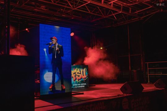 Włodawa. Festiwal Sztuki Ulicy. Koncert AI zgłoszony do Księgi Rekordów Guinnessa [GALERIA ZDJĘĆ]