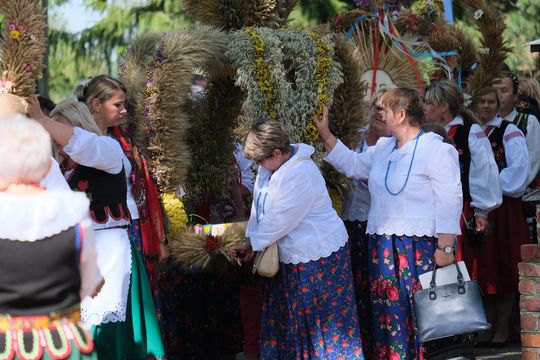 Dożynki 2025. Gmina Rejowiec Fabryczny podziękowała za plony. Świętowano w Pawłowie [GALERIA ZDJĘĆ]