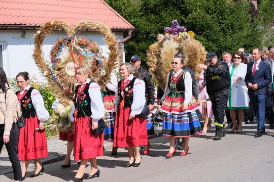 Dożynki 2025. Gmina Rejowiec Fabryczny podziękowała za plony. Świętowano w Pawłowie [GALERIA ZDJĘĆ]