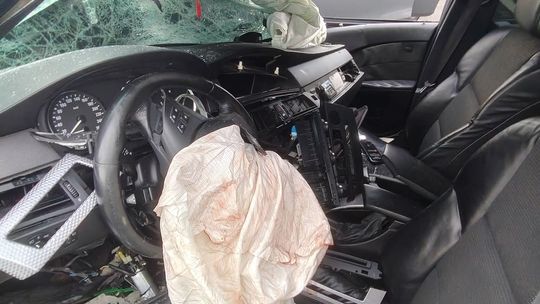 Makabryczna czołówka w Dziecininie. Nie żyje 61-letnia kobieta [ZDJĘCIA]