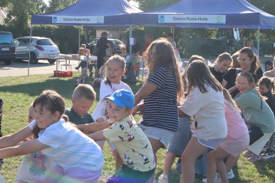 Gm. Ruda-Huta. Radosne zakończenie wakacji [GALERIA ZDJĘĆ]
