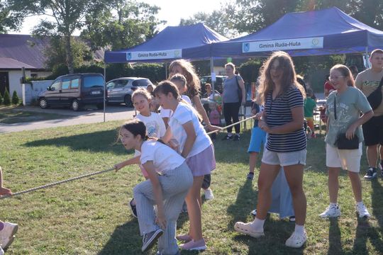Gm. Ruda-Huta. Radosne zakończenie wakacji [GALERIA ZDJĘĆ]