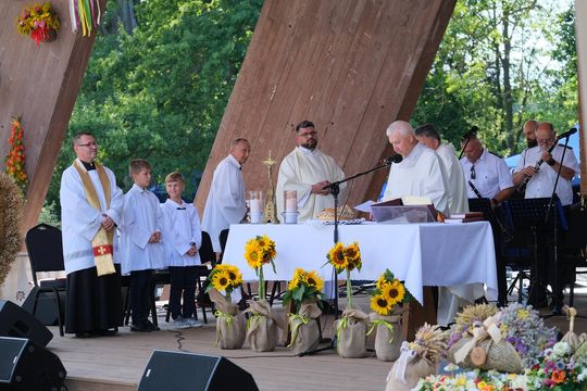 Dożynki w Rejowcu 2025. Dziękowali za plony i bawili się [GALERIA ZDJĘĆ]