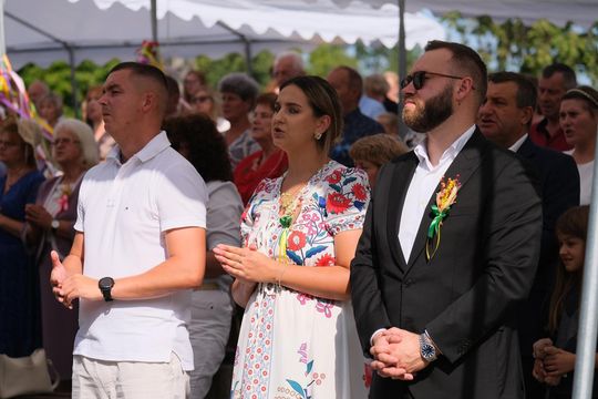 Dożynki w Rejowcu 2025. Dziękowali za plony i bawili się [GALERIA ZDJĘĆ]