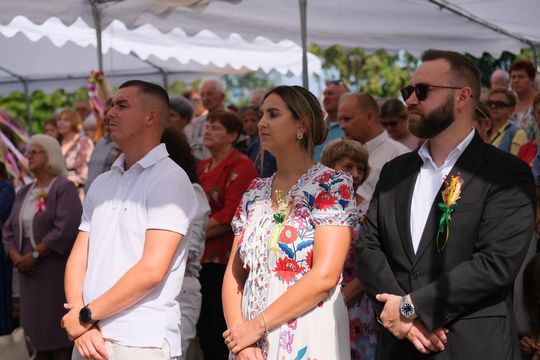 Dożynki w Rejowcu 2025. Dziękowali za plony i bawili się [GALERIA ZDJĘĆ]