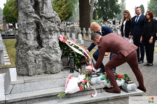 Krasnystaw. Upamiętnili 86. rocznicę wybuchu II wojny światowej [GALERIA ZDJĘĆ] 