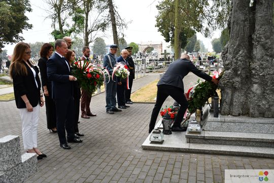 Krasnystaw. Upamiętnili 86. rocznicę wybuchu II wojny światowej [GALERIA ZDJĘĆ] 