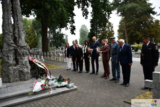 Krasnystaw. Upamiętnili 86. rocznicę wybuchu II wojny światowej [GALERIA ZDJĘĆ] 