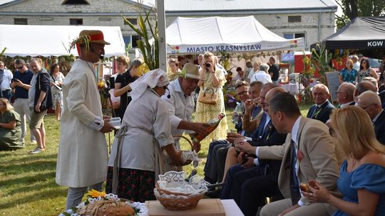 Dożynki powiatu krasnostawskiego w Stadninie Koni w Białce cz. II [GALERIA ZDJĘĆ]