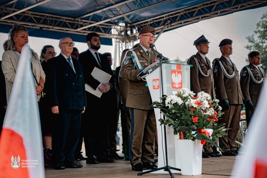 19 Nadbużańska Brygada Obrony Terytorialnej otrzymała sztandar [GALERIA ZDJĘĆ]