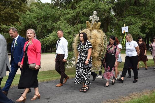 Dożynki powiatu krasnostawskiego w Stadninie Koni w Białce cz. II [GALERIA ZDJĘĆ]