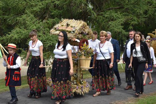 Dożynki powiatu krasnostawskiego w Stadninie Koni w Białce cz. II [GALERIA ZDJĘĆ]