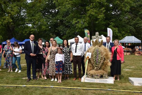 Dożynki powiatu krasnostawskiego w Stadninie Koni w Białce cz. II [GALERIA ZDJĘĆ]