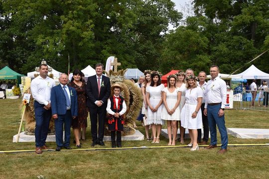 Dożynki powiatu krasnostawskiego w Stadninie Koni w Białce cz. II [GALERIA ZDJĘĆ]