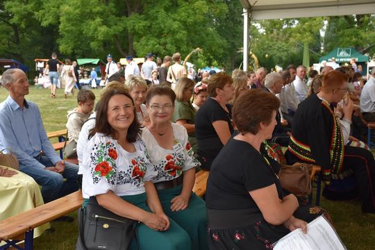 Dożynki powiatu krasnostawskiego w Stadninie Koni w Białce cz. II [GALERIA ZDJĘĆ]