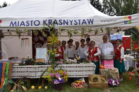 Dożynki powiatu krasnostawskiego w Stadninie Koni w Białce cz. II [GALERIA ZDJĘĆ]