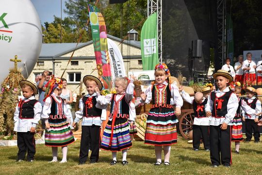 Dożynki powiatu krasnostawskiego w Stadninie Koni w Białce cz. II [GALERIA ZDJĘĆ]