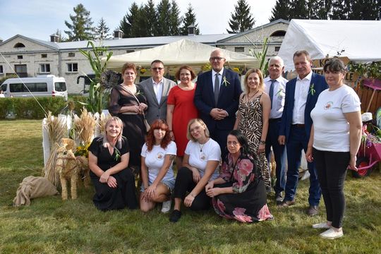 Dożynki powiatu krasnostawskiego w Stadninie Koni w Białce cz. II [GALERIA ZDJĘĆ]